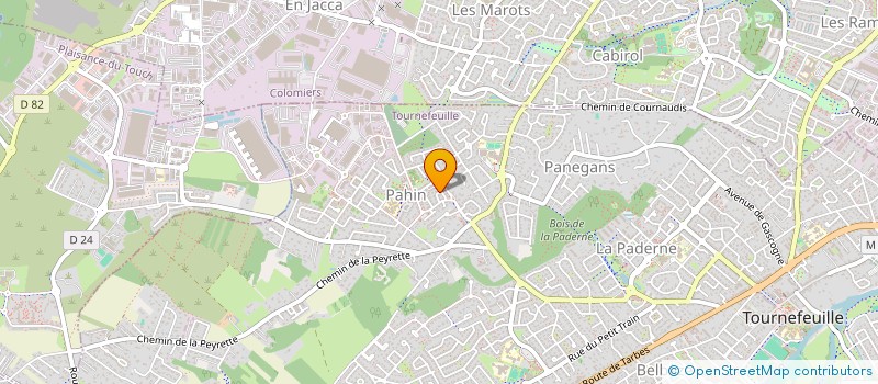 localisation de l'entreprise COMPLEMENT'AIR à TOURNEFEUILLE