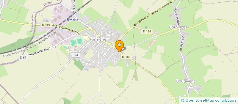 localisation de l'entreprise COMPLEMENT TERRE  FOUILLOY