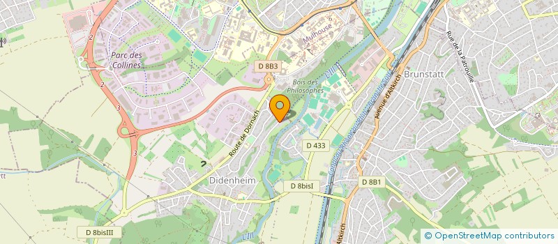 localisation de l'entreprise COMPLEMENT TERRE à BRUNSTATT-DIDENHEIM