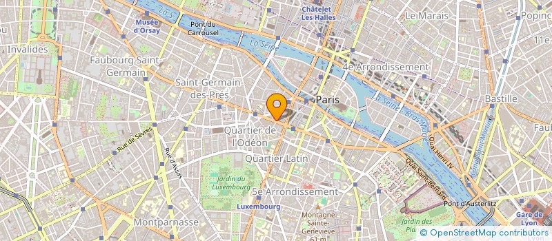 localisation de l'entreprise COMPLEMENTS D'OBJETS  PARIS