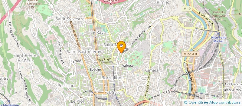localisation de l'entreprise COMPLEO à NICE