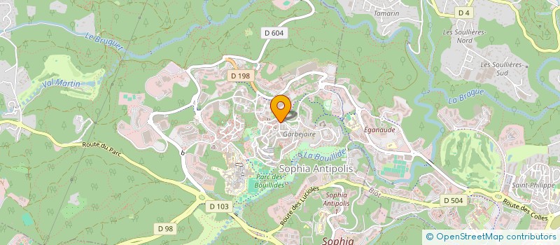 localisation de l'entreprise COMPLETE PROPERTY SOLUTIONS à VALBONNE