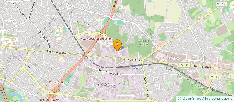 localisation de l'entreprise COMPLETEMENT MEDIA  SAINT-SEBASTIEN-SUR-LOIRE