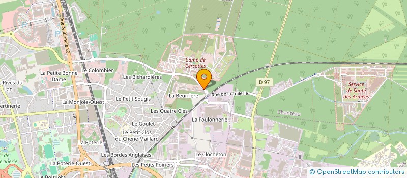 localisation de l'entreprise COMPLEX BOWL  SARAN