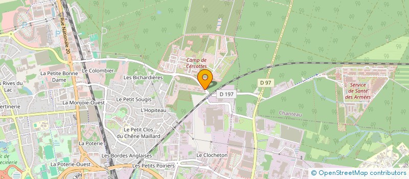 localisation de l'entreprise COMPLEX IMMOBILIERE à SAINT-DENIS-EN-VAL
