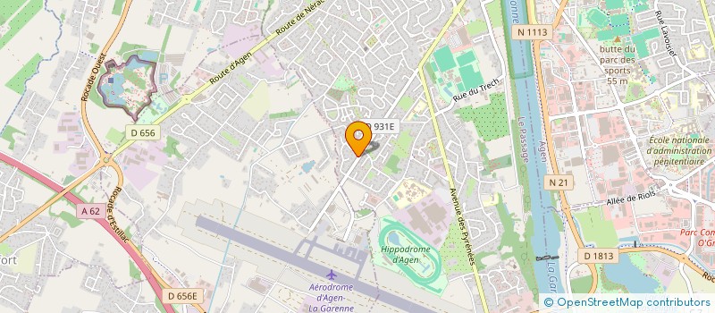 localisation de l'entreprise COMPLEX TRAINING CAMP  LE PASSAGE