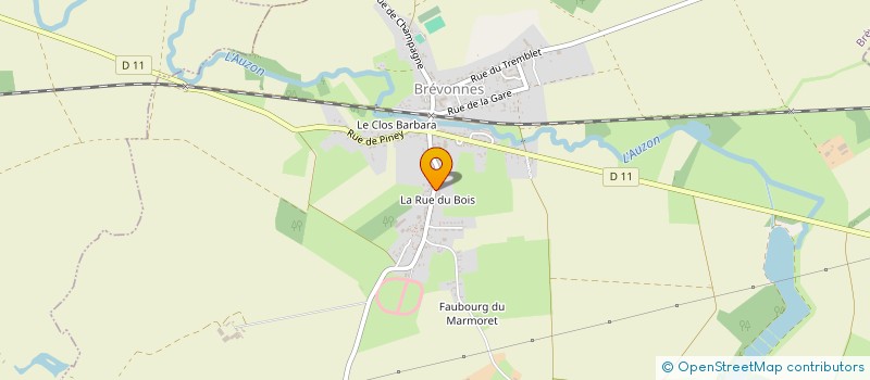 localisation de l'entreprise COMPLEXE EQUESTRE DE LA NOXE  BREVONNES