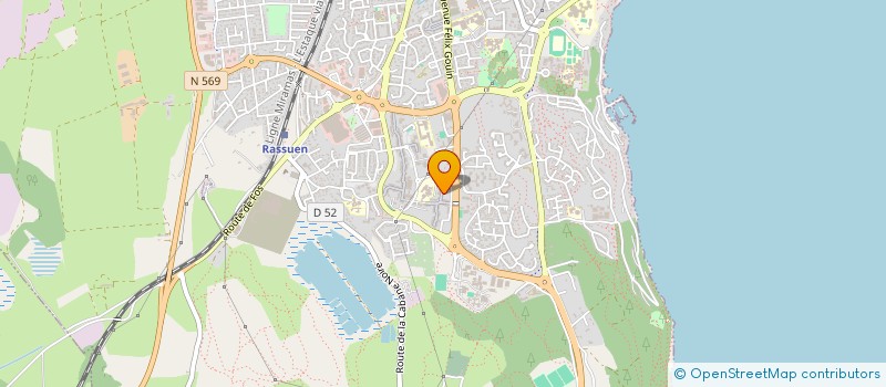 localisation de l'entreprise COMPLEXE QUATRE-VINGT-DIX-NEUF  ISTRES