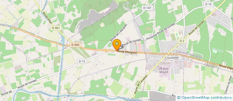 localisation de l'entreprise COMPLEXE SPORTIF EN LUBERON à ROBION