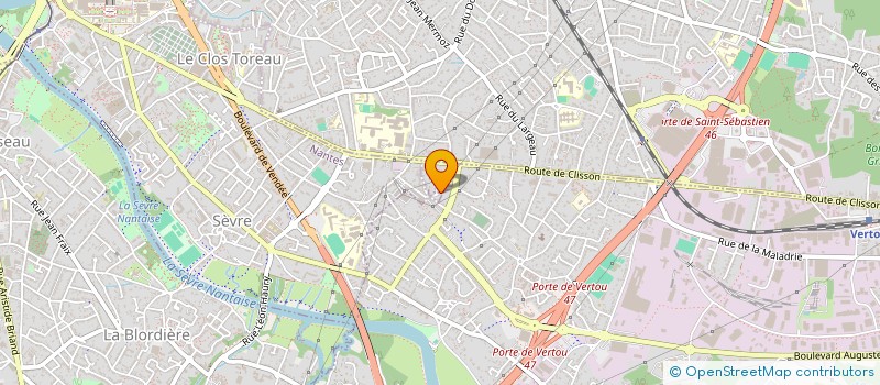 localisation de l'entreprise COMPLI'RECRUT à VERTOU