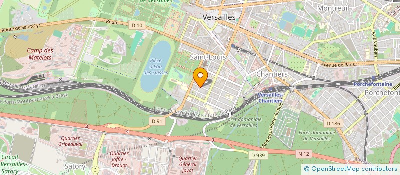 localisation de l'entreprise COMPLIANCE ADVISORY à VERSAILLES