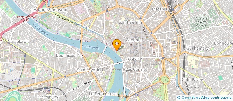 localisation de l'entreprise COMPLIANCE VISION  TOULOUSE