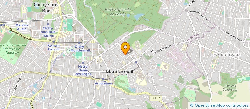 localisation de l'entreprise COMPLICE DOG à MONTFERMEIL