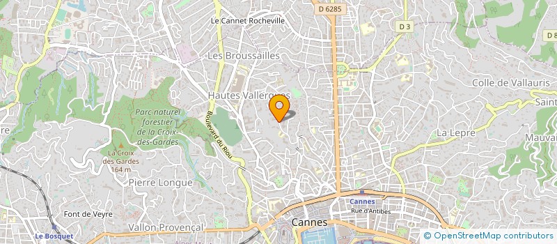 localisation de l'entreprise COMPLUS SYSTEMES à CANNES