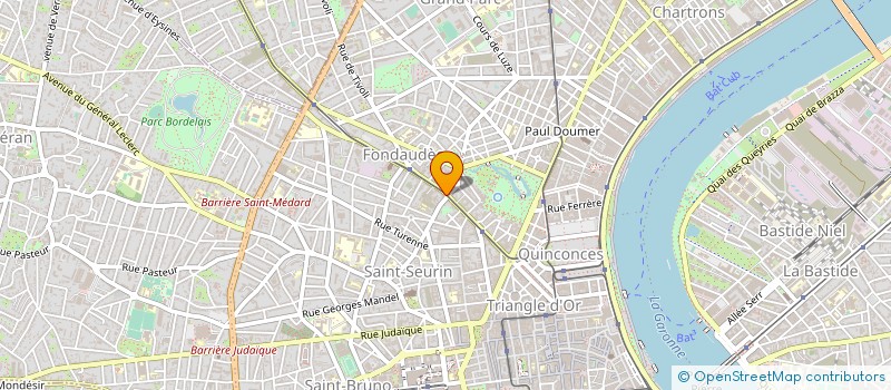 localisation de l'entreprise COMPO ECHOS à BORDEAUX