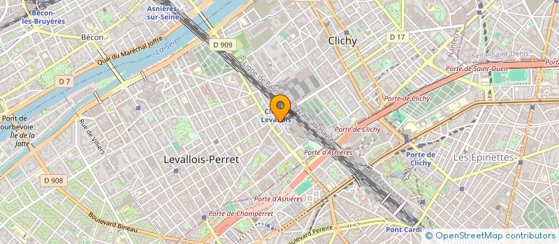localisation de l'entreprise COMPO EXPERT FRANCE à LEVALLOIS-PERRET