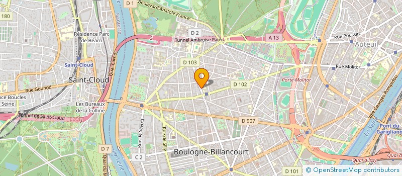 localisation de l'entreprise COMPOCADO à BOULOGNE-BILLANCOURT
