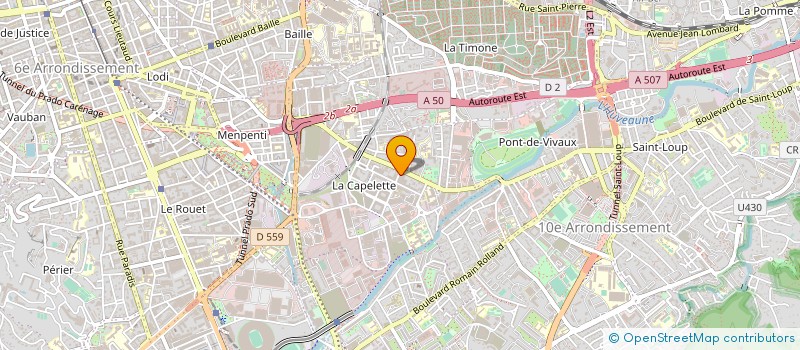 localisation de l'entreprise COMPOCEANS à MARSEILLE
