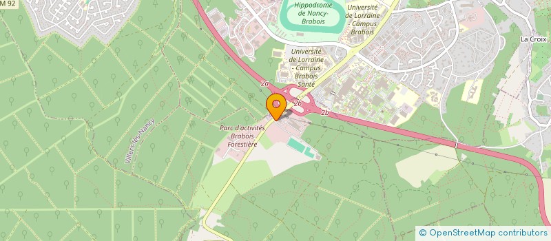 localisation de l'entreprise COMPOFLASH à CHAVIGNY