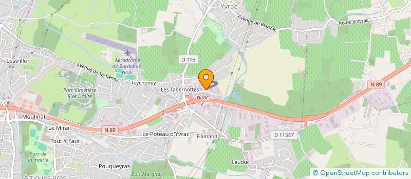 localisation de l'entreprise COMPOGRAPH SARL à ARTIGUES-PRES-BORDEAUX