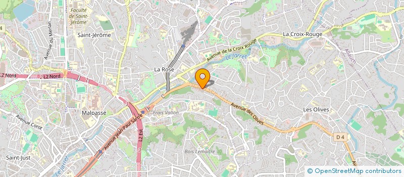 localisation de l'entreprise COMPOGRAPHIQUE à MARSEILLE