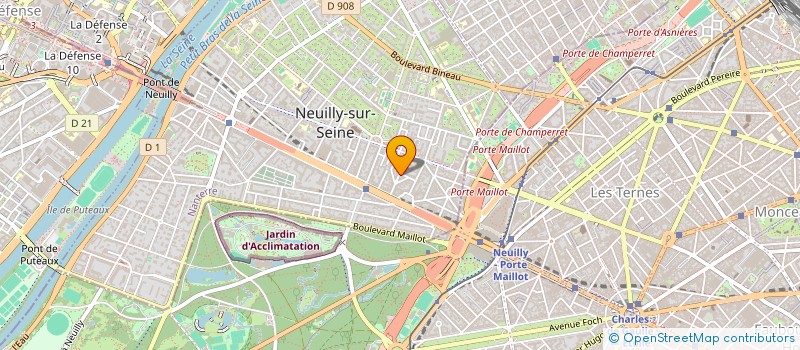 localisation de l'entreprise COMPOMAT SARL à NEUILLY-SUR-SEINE