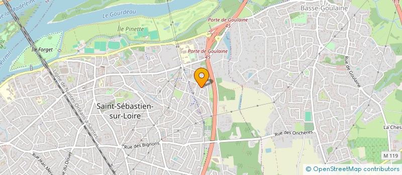 localisation de l'entreprise COMPORT'CANIN  NANTES