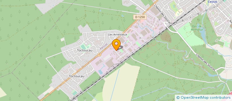 localisation de l'entreprise COMPOS'IT à CANEJAN