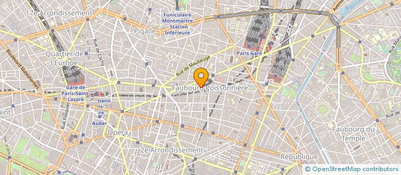 localisation de l'entreprise COMPOS JULIOT GRAPHIC TECHNOLOGY  PARIS