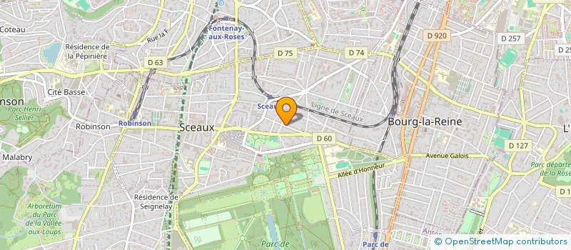 localisation de l'entreprise COMPOS LYSCEENNES à SCEAUX