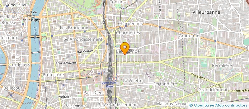 localisation de l'entreprise COMPOS SUI à LYON