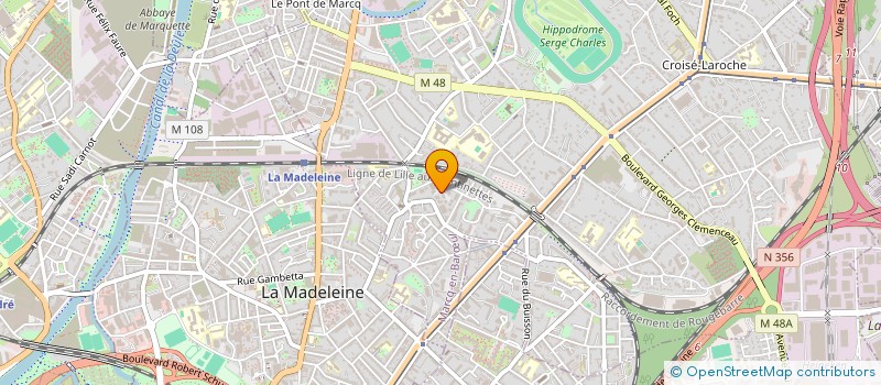 localisation de l'entreprise COMPOSANTS ACCESSOIRES FLAMMES AUTOMATIS à MARCQ-EN-BARŒUL