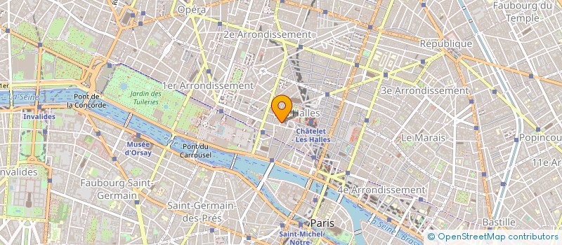 localisation de l'entreprise COMPOSANTS ELECTRONIQUES à PARIS