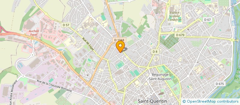 localisation de l'entreprise COMPOSANTS ELECTRONIQUES à SAINT-QUENTIN
