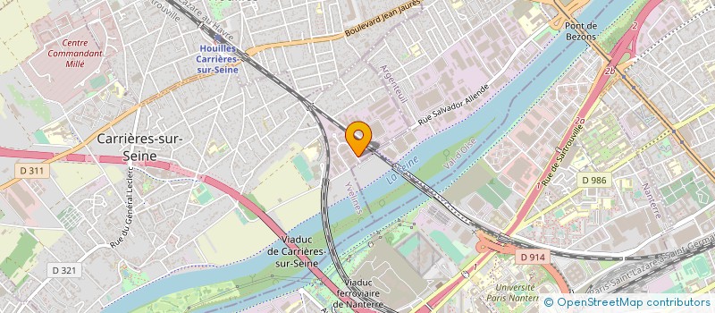 localisation de l'entreprise COMPOSANTS INDUSTRIELS VARAY à CARRIERES-SUR-SEINE