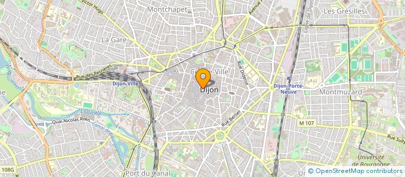 localisation de l'entreprise COMPOSE  DIJON