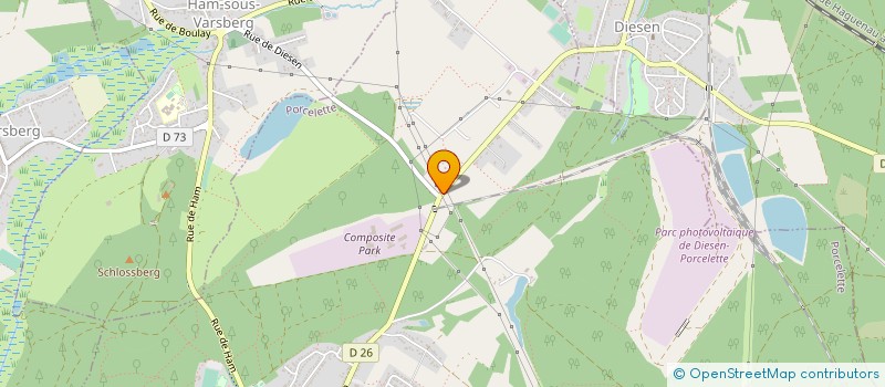 localisation de l'entreprise COMPOSE LAB  PORCELETTE