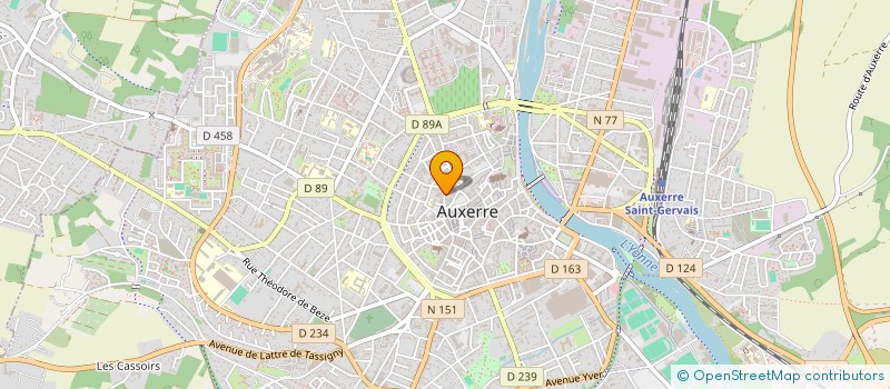 localisation de l'entreprise COMPOSE TA CREPE à AUXERRE