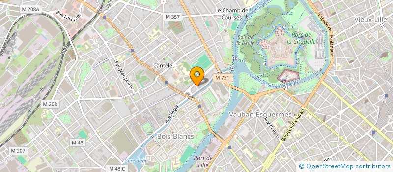 localisation de l'entreprise COMPOSIT à LAMBERSART