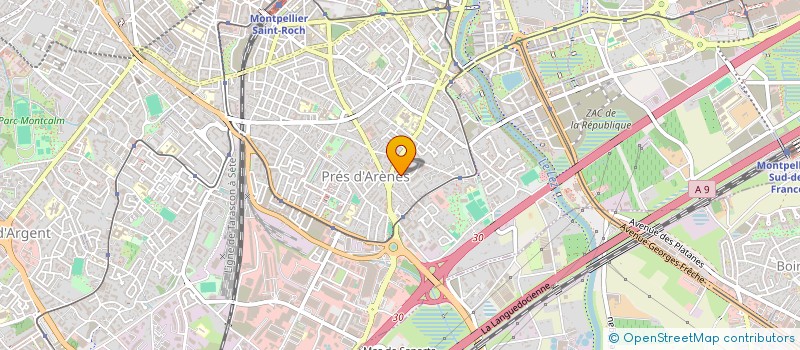 localisation de l'entreprise COMPOSIT CONCEPT à MONTPELLIER