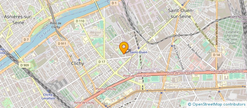localisation de l'entreprise COMPOSITE TEAM à CLICHY