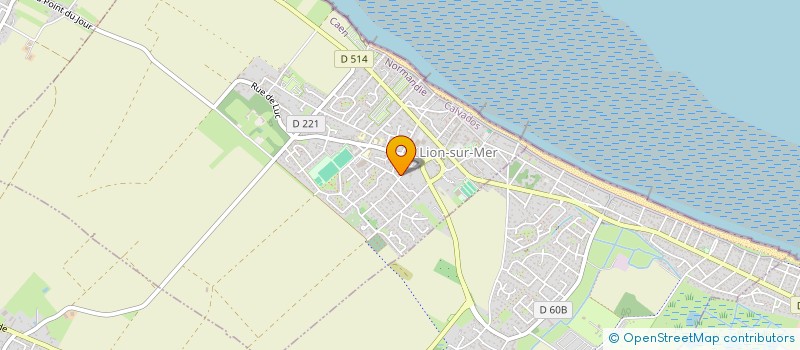localisation de l'entreprise COMPOSITE WEB à LION-SUR-MER