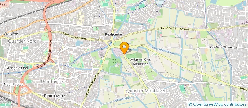 localisation de l'entreprise COMPOSITES INDUSTRIES DU SUD à AVIGNON