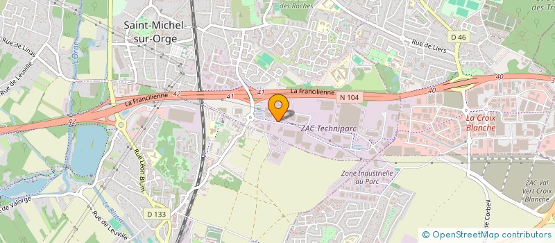 localisation de l'entreprise COMPOSPHERE à SAINT-MICHEL-SUR-ORGE