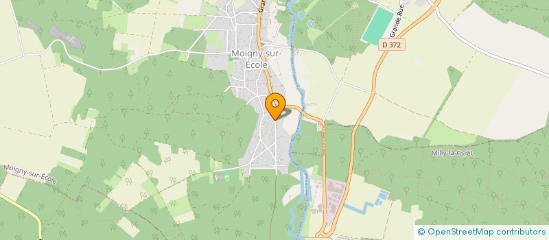 localisation de l'entreprise COMPOST DU GATINAIS à MOIGNY-SUR-ECOLE