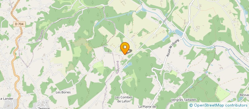 localisation de l'entreprise COMPOST'ERE à SARLAT-LA-CANEDA