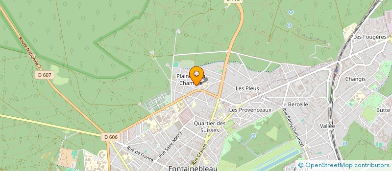 localisation de l'entreprise COMPOST ET NOUS  FONTAINEBLEAU