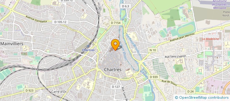 localisation de l'entreprise COMPOSTELLE 28 LES AMIS DE SAINT JACQUES D EURE ET LOIR à LES VILLAGES VOVEENS