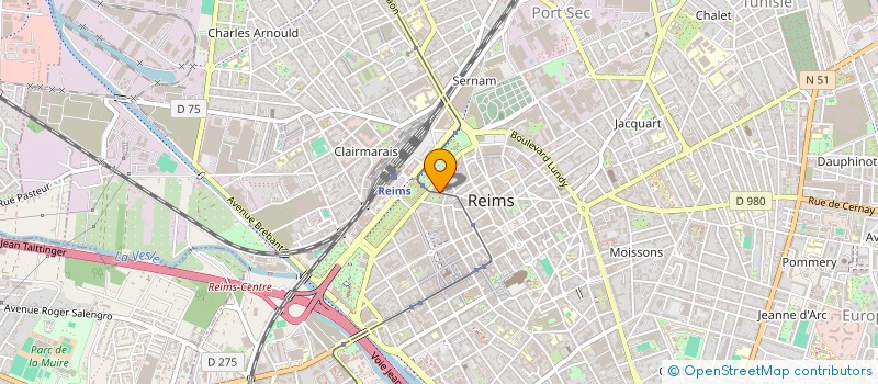 localisation de l'entreprise COMPOSTU à REIMS