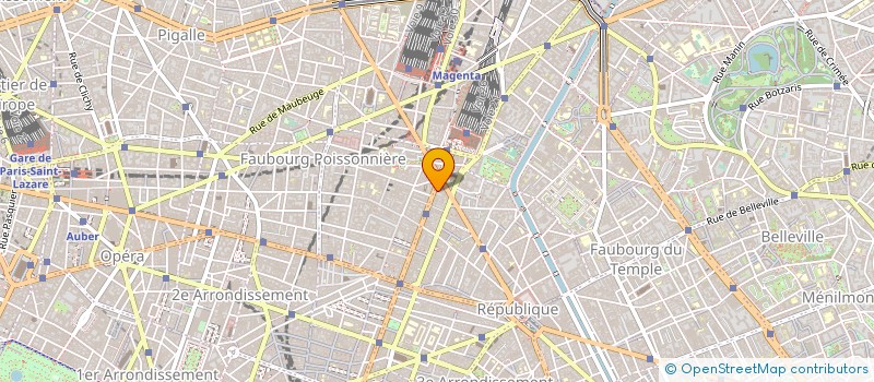 localisation de l'entreprise COMPOTEXT  PARIS